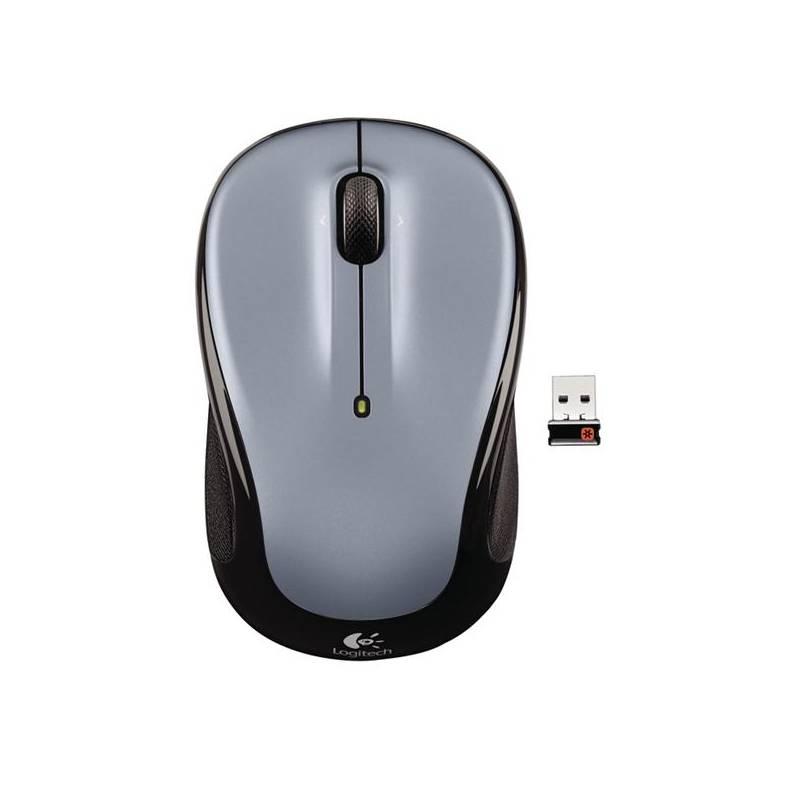 Myš Logitech Wireless Mouse M325 Light Silver (910-002335), myš, logitech, wireless, mouse, m325, light, silver, 910-002335