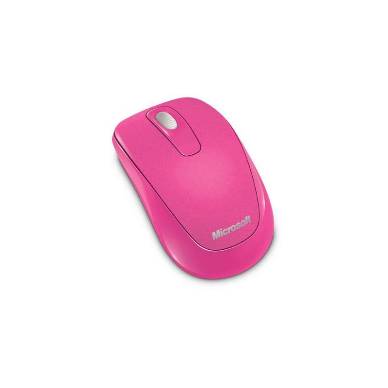 Myš Microsoft Wireless Mobile Mouse 1000 Magenta Pink (2CF-00035), myš, microsoft, wireless, mobile, mouse, 1000, magenta, pink, 2cf-00035