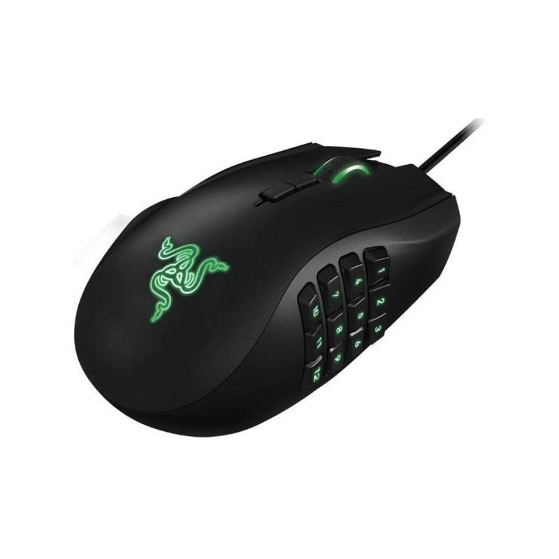 Myš Razer Naga 2014 L (RZ01-01050100-R3M1) černá, myš, razer, naga, 2014, rz01-01050100-r3m1, černá