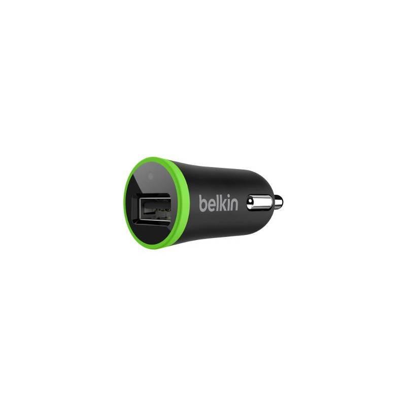 Nabíječka do auta Belkin 12-24V/5V 2.1A Micro univerzal (F8J051cwBLK) černá/zelená, nabíječka, auta, belkin, 12-24v, micro, univerzal, f8j051cwblk