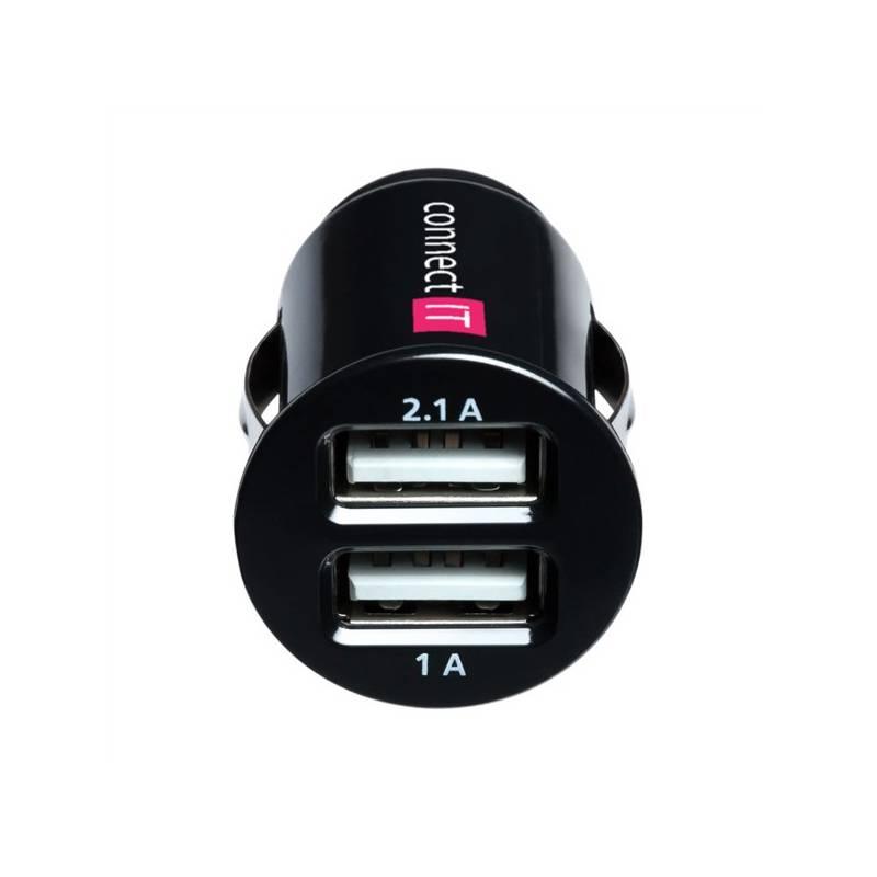 Nabíječka do auta Connect IT CI-176 2xUSB 2.1A a 1A (CI-176), nabíječka, auta, connect, ci-176, 2xusb