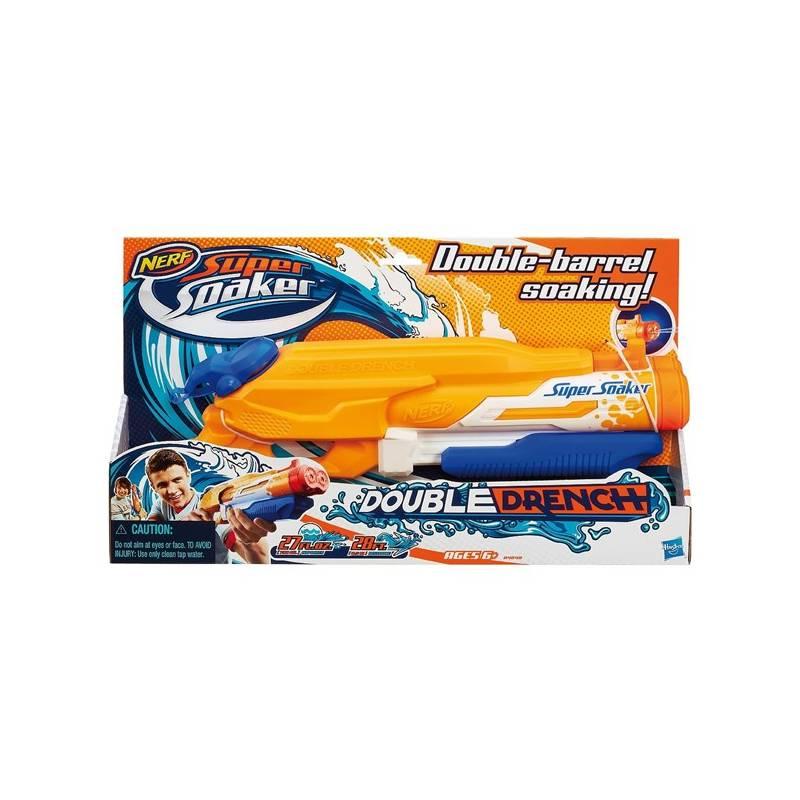 NERF Super Soaker vodní pistole s 2 hlavněmi Hasbro, nerf, super, soaker, vodní, pistole, hlavněmi, hasbro