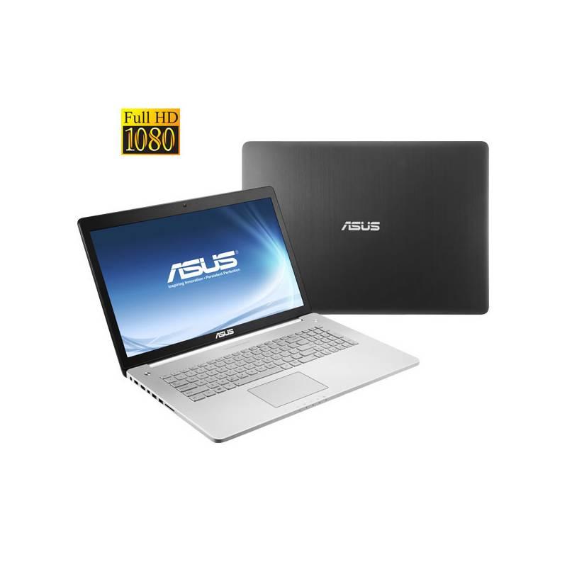 Notebook Asus N750JV-T4108 (N750JV-T4108) černý/stříbrný, notebook, asus, n750jv-t4108, černý, stříbrný