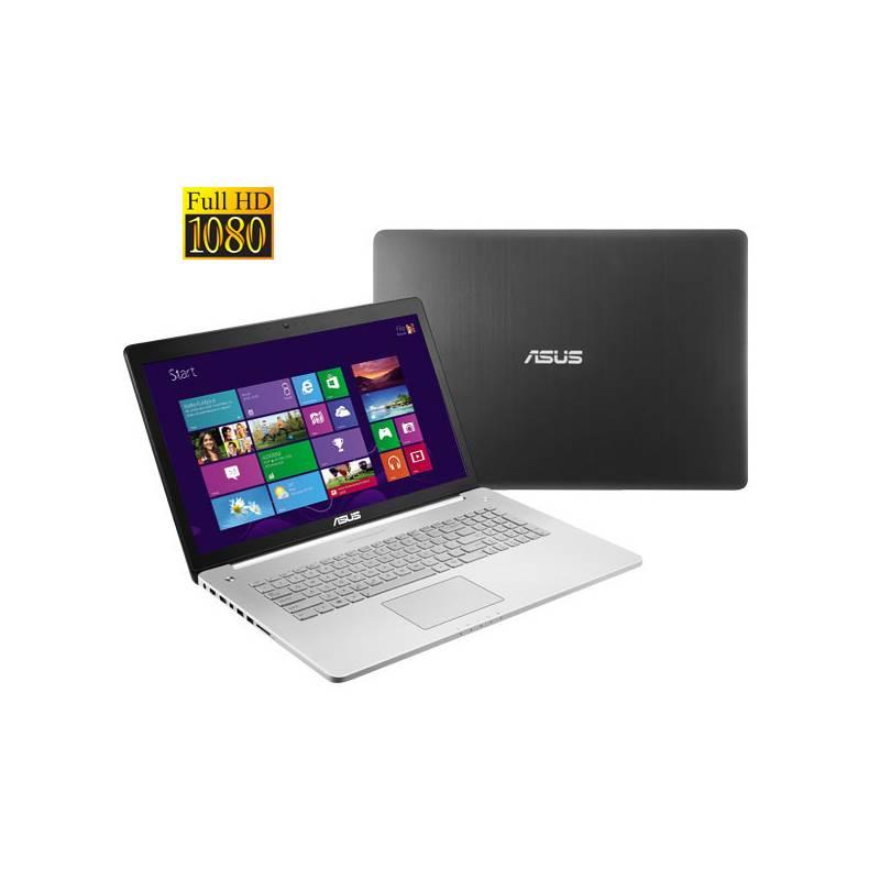 Notebook Asus N750JV-T4108H (N750JV-T4108H) černý/stříbrný, notebook, asus, n750jv-t4108h, černý, stříbrný