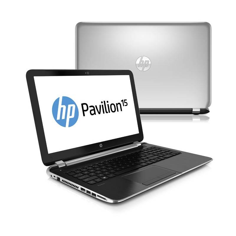 Notebook HP Pavilion 15-n051sc (E7G04EA#BCM) stříbrný, notebook, pavilion, 15-n051sc, e7g04ea, bcm, stříbrný