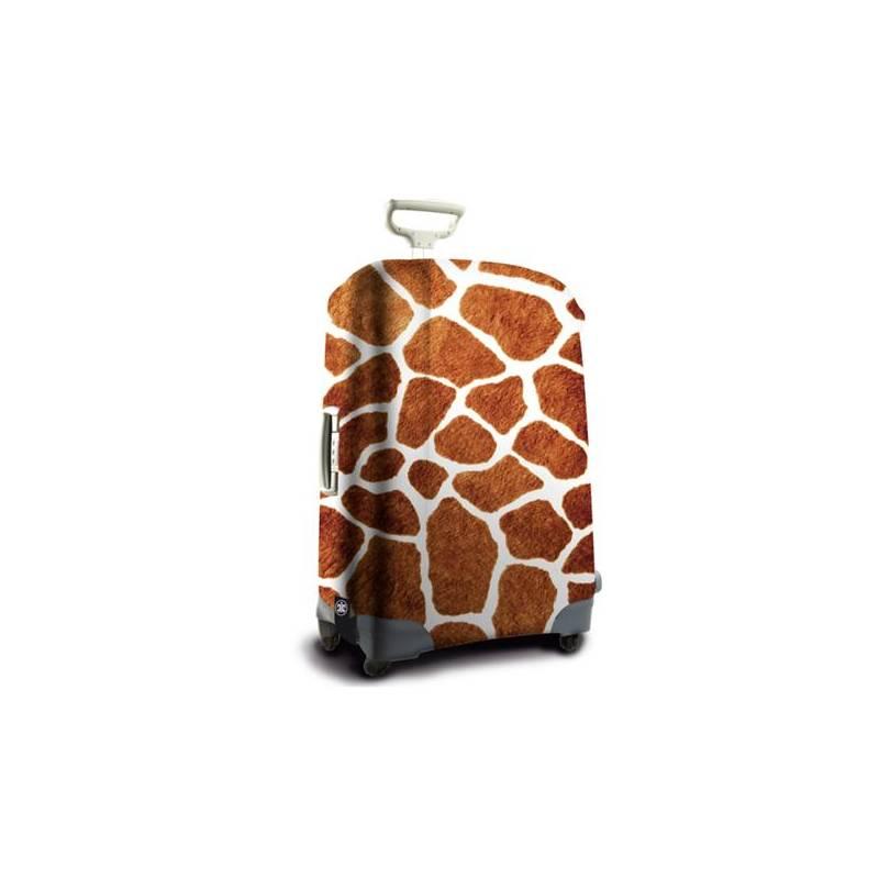 Obal na kufr Suit Suitcover 9026 Giraffe bílý/hnědý, obal, kufr, suit, suitcover, 9026, giraffe, bílý, hnědý