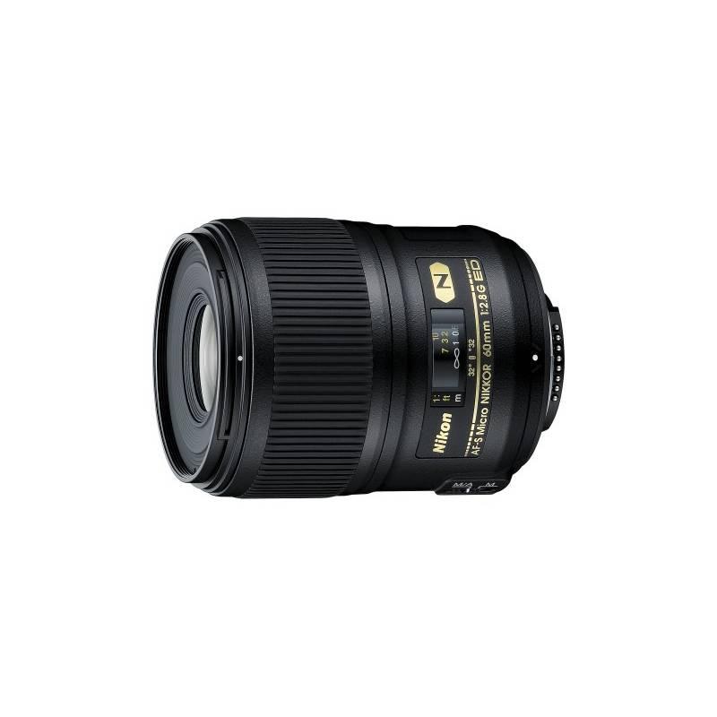 Objektiv Nikon NIKKOR 60MM F2.8G ED AF-S MICRO černý, objektiv, nikon, nikkor, 60mm, af-s, micro, černý