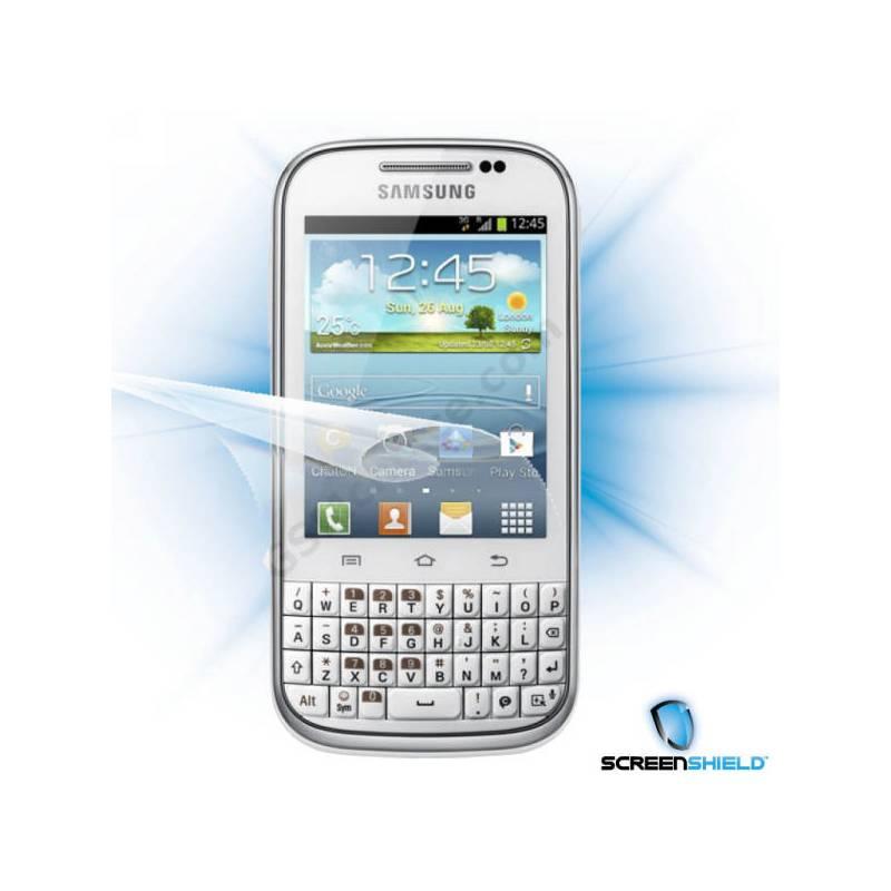 Ochranná fólie Screenshield na displej pro Samsung Galaxy Chat (B5330) (SAM-B5330-D), ochranná, fólie, screenshield, displej, pro, samsung, galaxy, chat, b5330