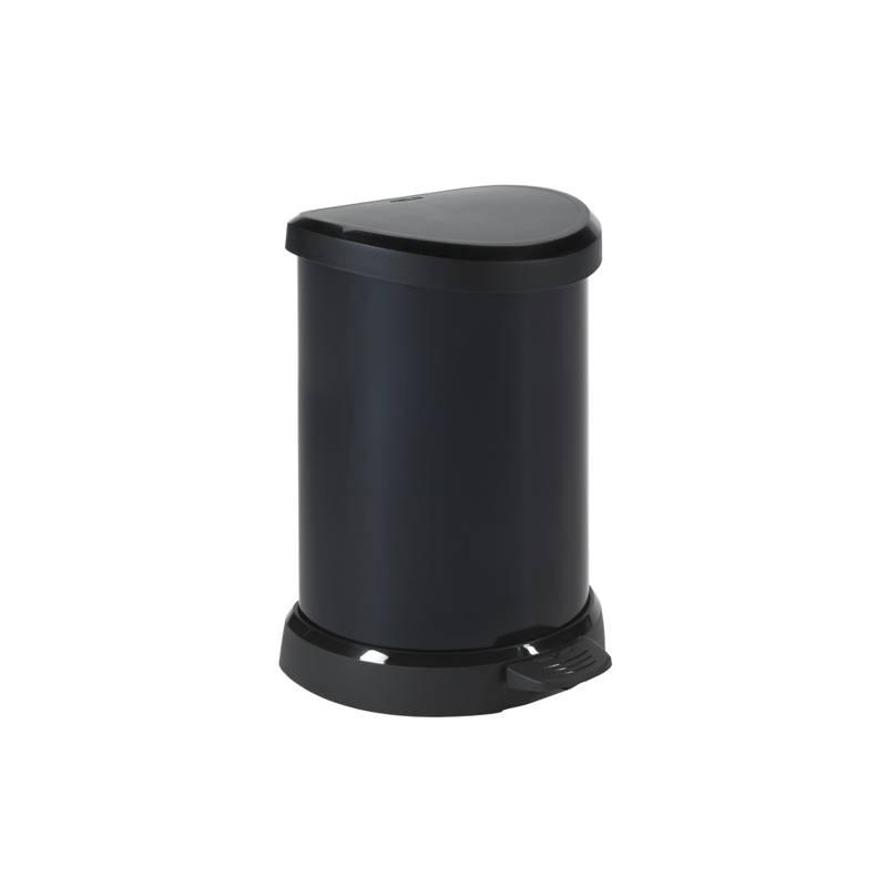 Odpadkový koš Curver Decobin 02120-929 černé, odpadkový, koš, curver, decobin, 02120-929, černé