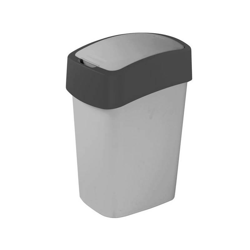 Odpadkový koš Curver Flipbin 02170-686 šedý, odpadkový, koš, curver, flipbin, 02170-686, šedý