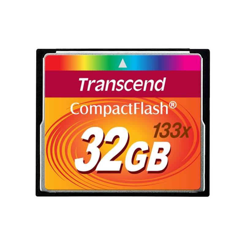 Paměťová karta Transcend CF 32GB 133X (TS32GCF133) černá, paměťová, karta, transcend, 32gb, 133x, ts32gcf133, černá