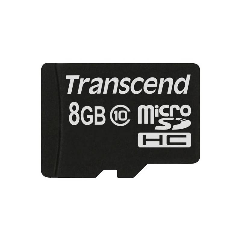 Paměťová karta Transcend MicroSDHC 8GB Class10 (TS8GUSDC10), paměťová, karta, transcend, microsdhc, 8gb, class10, ts8gusdc10