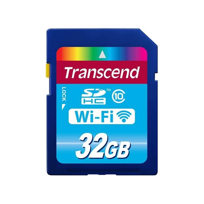 Paměťová karta Transcend SDHC 32GB Class10 Wi-Fi (TS32GWSDHC10), paměťová, karta, transcend, sdhc, 32gb, class10, wi-fi, ts32gwsdhc10