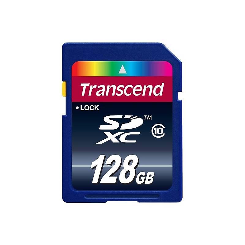 Paměťová karta Transcend SDXC 128GB Class10 (TS128GSDXC10), paměťová, karta, transcend, sdxc, 128gb, class10, ts128gsdxc10