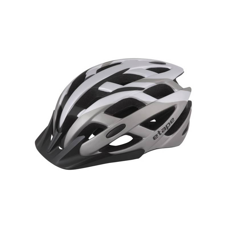 Pánská cyklistická helma Etape GENIUS, vel. S/M (52-58 cm) - titan mat, pánská, cyklistická, helma, etape, genius, vel, 52-58, titan, mat