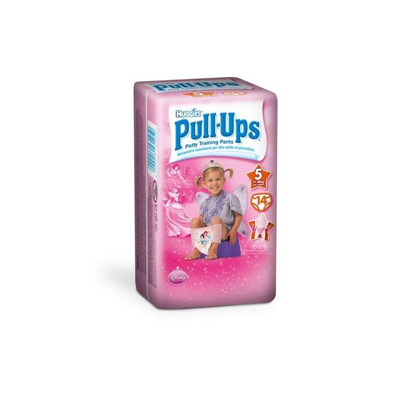 Plenky Huggies Pull Ups Large - Girls 14-18 kg, 14 ks, plenky, huggies, pull, ups, large, girls, 14-18