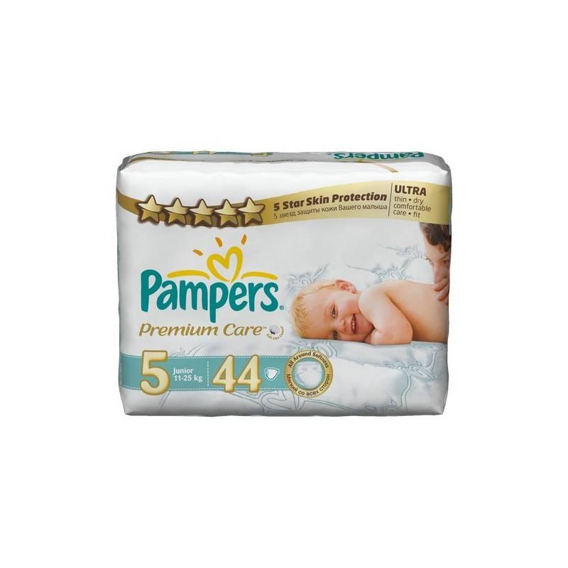 Plenky Pampers Premium Care Premium Care Junior vel. 5,  44 ks, plenky, pampers, premium, care, junior, vel