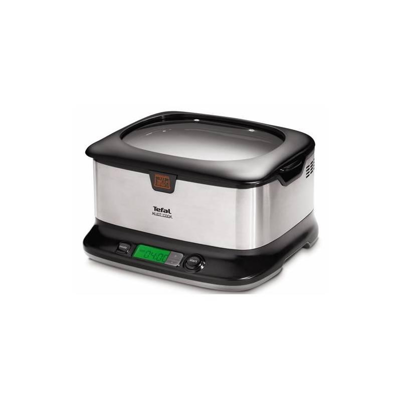 Pomalý hrnec Tefal SD500030 černý/stříbrný (vrácené zboží 8214012723), pomalý, hrnec, tefal, sd500030, černý, stříbrný, vrácené, zboží, 8214012723