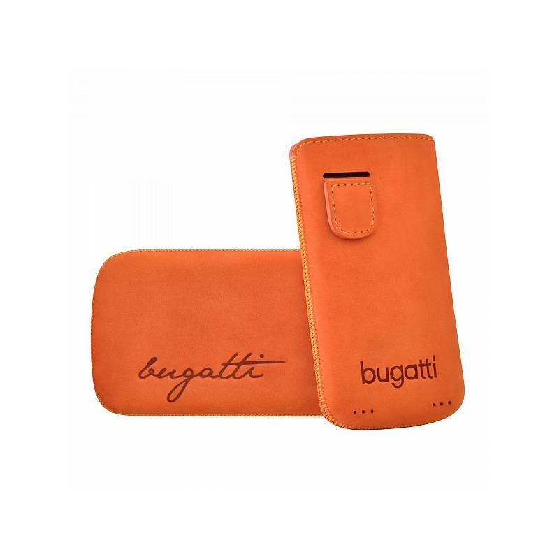 Pouzdro na mobil Bugatti Perfect Velvety pro Apple iPhone4 - Orange, pouzdro, mobil, bugatti, perfect, velvety, pro, apple, iphone4, orange