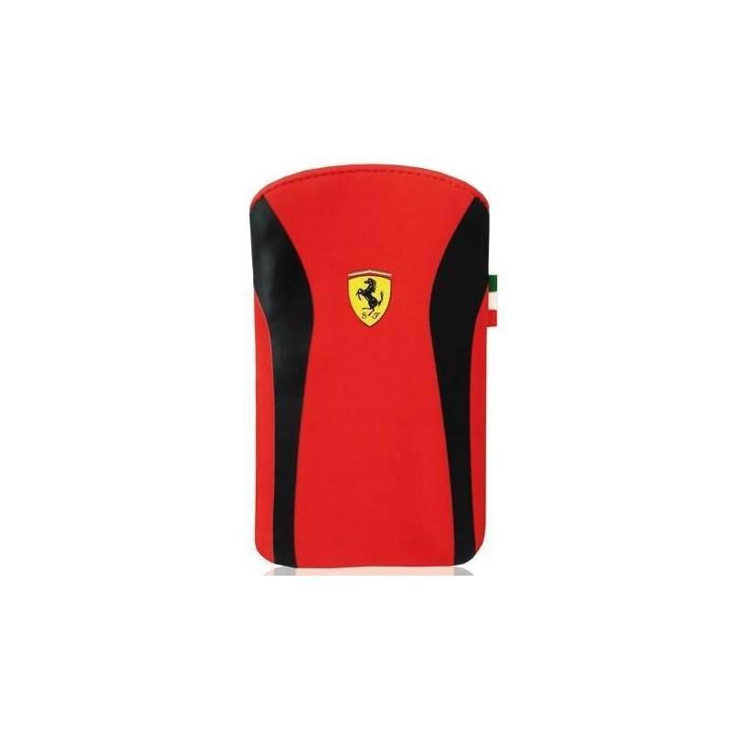 Pouzdro na mobil Ferrari Scuderia V2 pro Apple iPhone 4 (312818) černé/červené, pouzdro, mobil, ferrari, scuderia, pro, apple, iphone, 312818, černé, červené