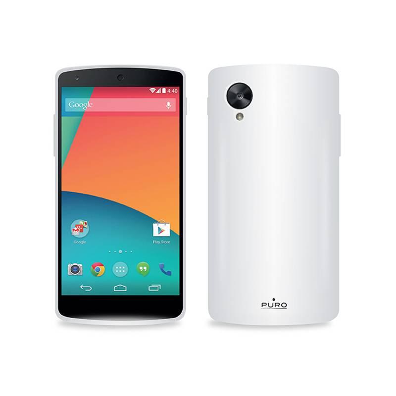 Pouzdro na mobil Puro silikonové pro LG NEXUS 5 D821 (LGNEXUS5STR) průhledné, pouzdro, mobil, puro, silikonové, pro, nexus, d821, lgnexus5str, průhledné