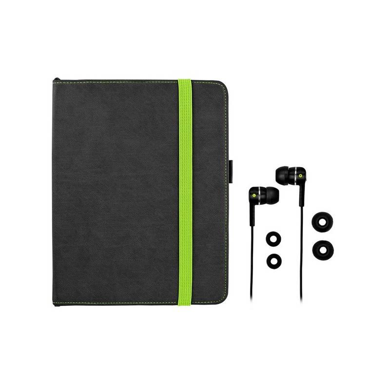 Pouzdro na tablet Trust Folio stand & In-ear headphone pro iPad 9,7