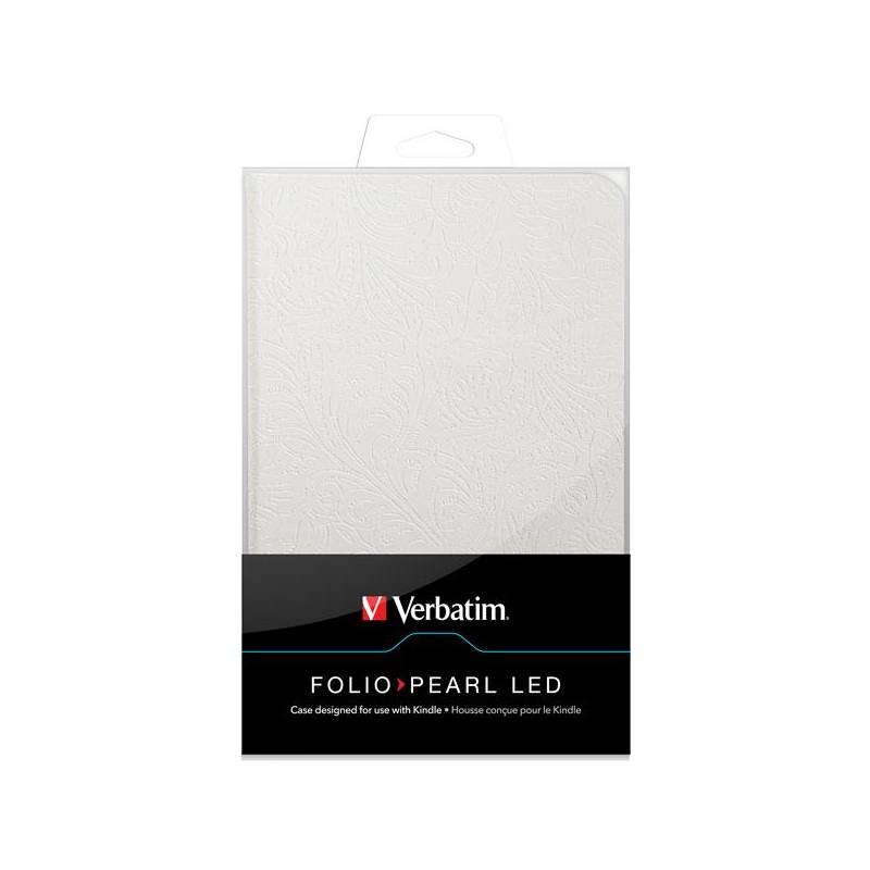 Pouzdro na tablet Verbatim Folio Pearl LED pro Kindle (98080), pouzdro, tablet, verbatim, folio, pearl, led, pro, kindle, 98080