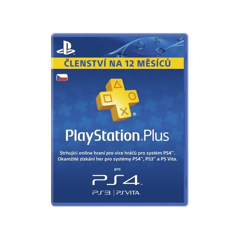 Předplacená karta Sony Playstation Plus Card 365 dnů (PS719242291), předplacená, karta, sony, playstation, plus, card, 365, dnů, ps719242291