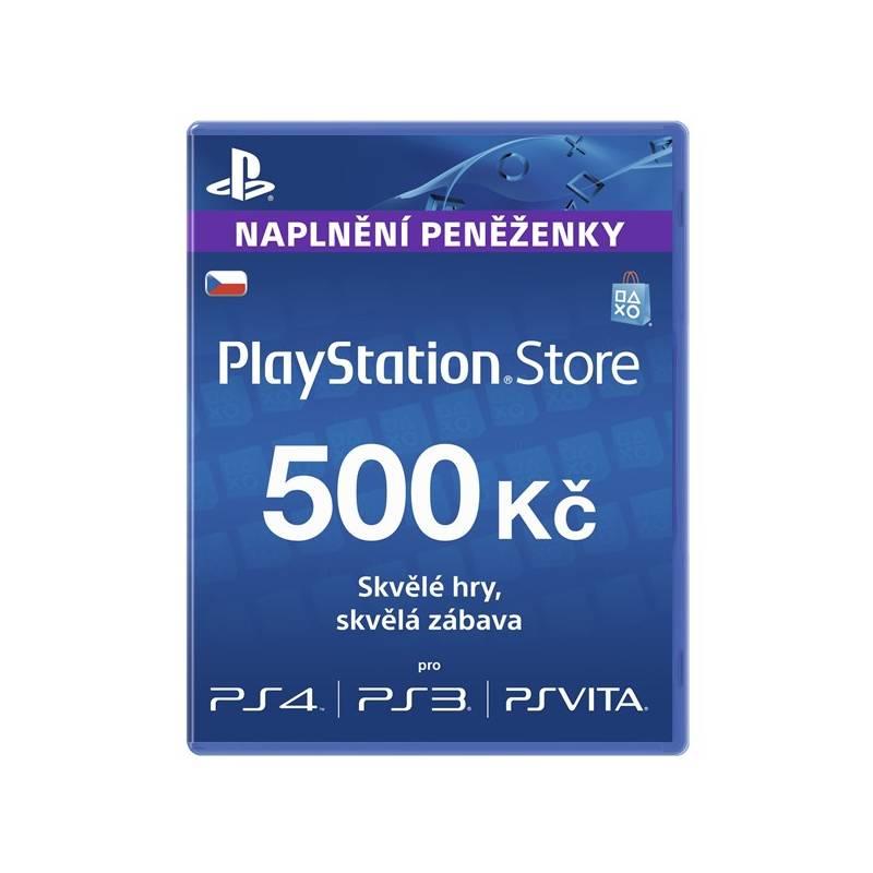 Předplacená karta Sony PSPGO, PS VITA, PS3, PS4, PSP v hodnotě 500,- kč (PS719235699), předplacená, karta, sony, pspgo, vita, ps3, ps4, psp, hodnotě, 500