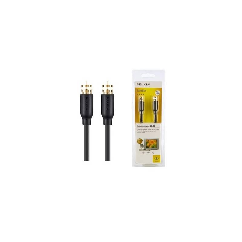 Příslušenství pro sat.techniku Belkin 75dB Gold F-Type (M/M), 2 m (F3Y070bf2M), příslušenství, pro, sat, techniku, belkin, 75db, gold, f-type, f3y070bf2m