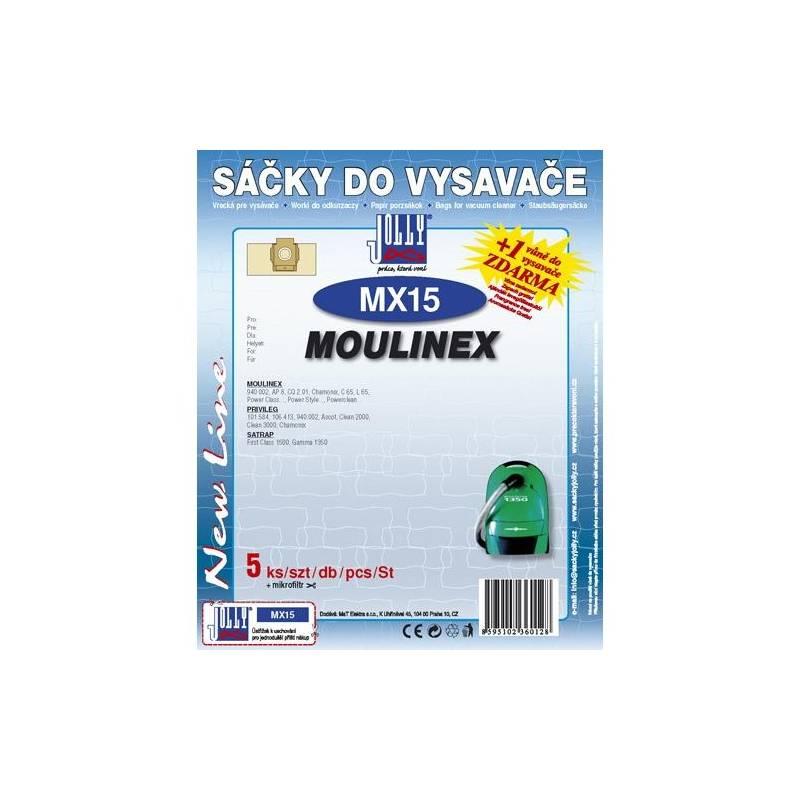 Sáčky pro vysavače Jolly MX 15, sáčky, pro, vysavače, jolly