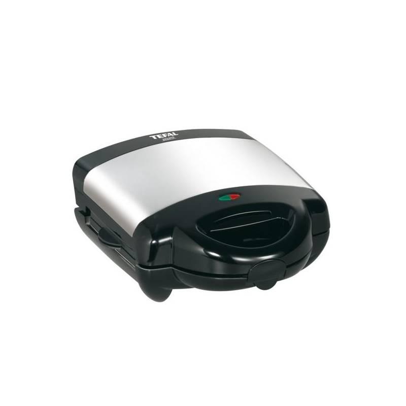 Sendvičovač Tefal SW605833 černý/chrom (Náhradní obal / Silně deformovaný obal 8214022531), sendvičovač, tefal, sw605833, černý, chrom, náhradní, obal, silně, deformovaný