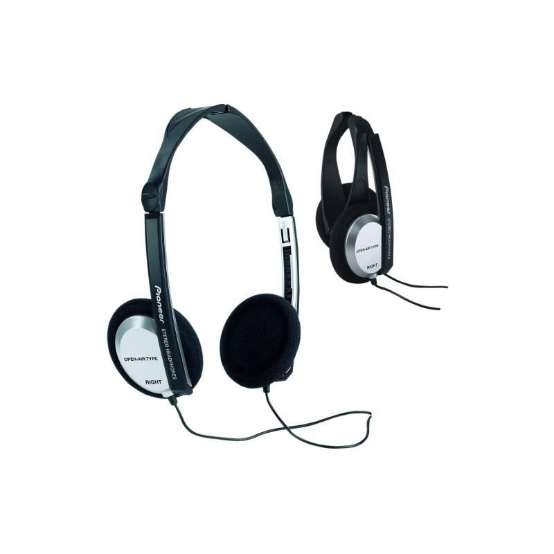 Sluchátka Pioneer SE-H33 střibrno, sluchátka, pioneer, se-h33, střibrno