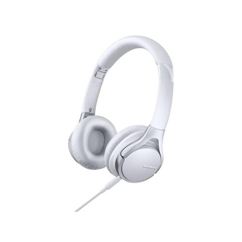 Sluchátka Sony MDR10RCW bílá, sluchátka, sony, mdr10rcw, bílá