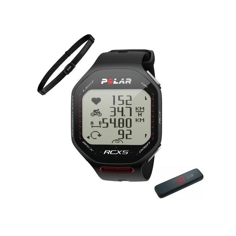 Sporttester Polar RCX5 BLK RUN černé, sporttester, polar, rcx5, blk, run, černé