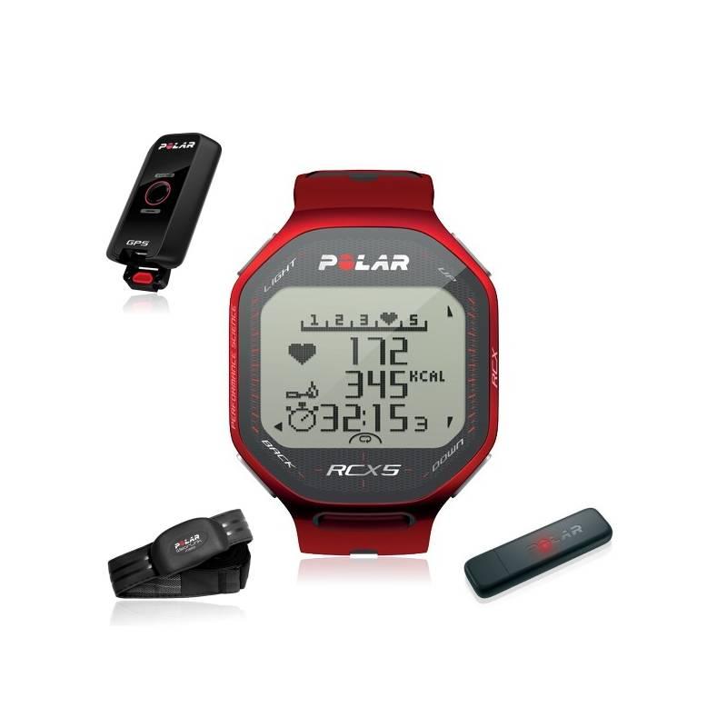 Sporttester Polar RCX5 RED GPS G5 červené, sporttester, polar, rcx5, red, gps, červené