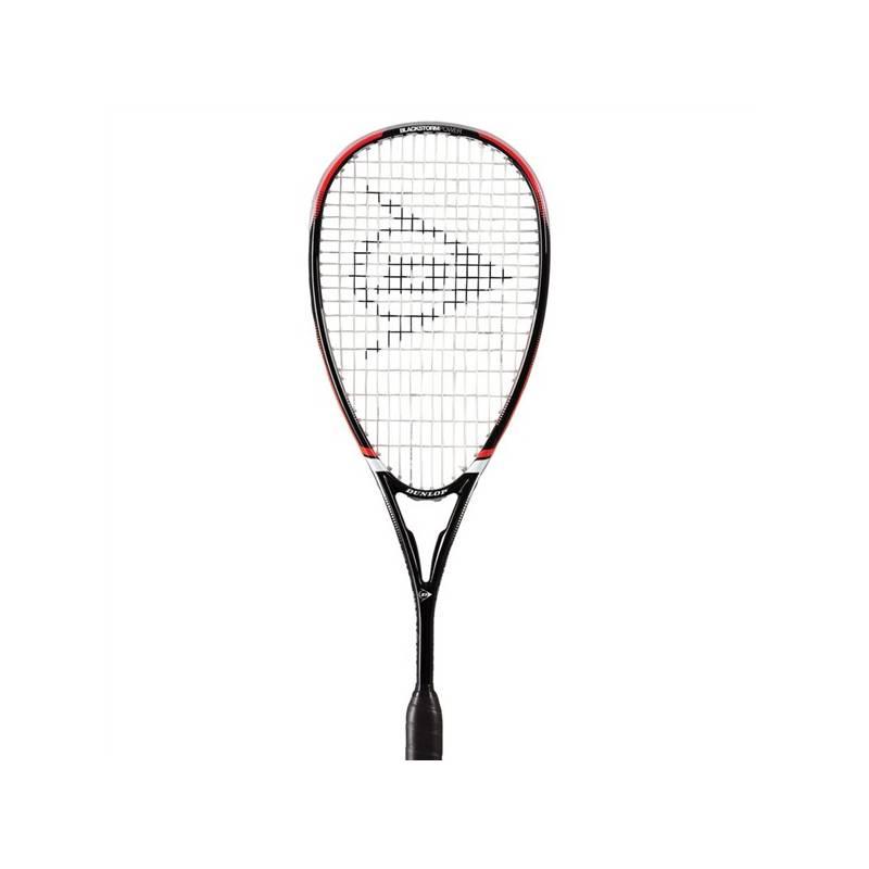 Squash raketa Dunlop BLACKSTORM POWER černá/červená, squash, raketa, dunlop, blackstorm, power, černá, červená