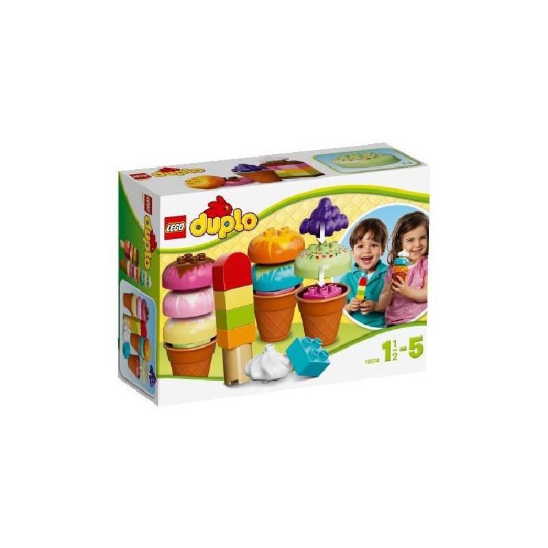 Stavebnice Lego DUPLO Kostičky 10574 Postav si zmrzlinu, stavebnice, lego, duplo, kostičky, 10574, postav, zmrzlinu