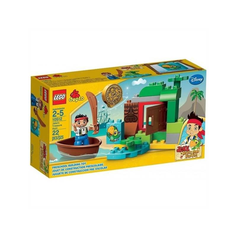 Stavebnice Lego DUPLO Pirát Jake 10512 Jakeova honba za pokladem, stavebnice, lego, duplo, pirát, jake, 10512, jakeova, honba, pokladem