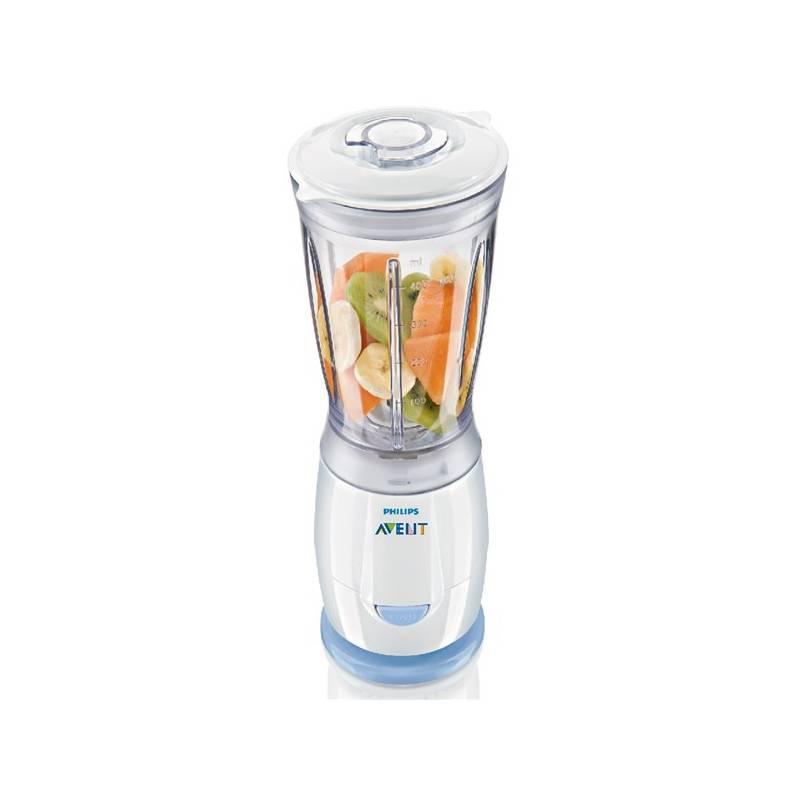 Stolní mixér Philips AVENT SCF860/25 bílý/modrý, stolní, mixér, philips, avent, scf860, bílý, modrý