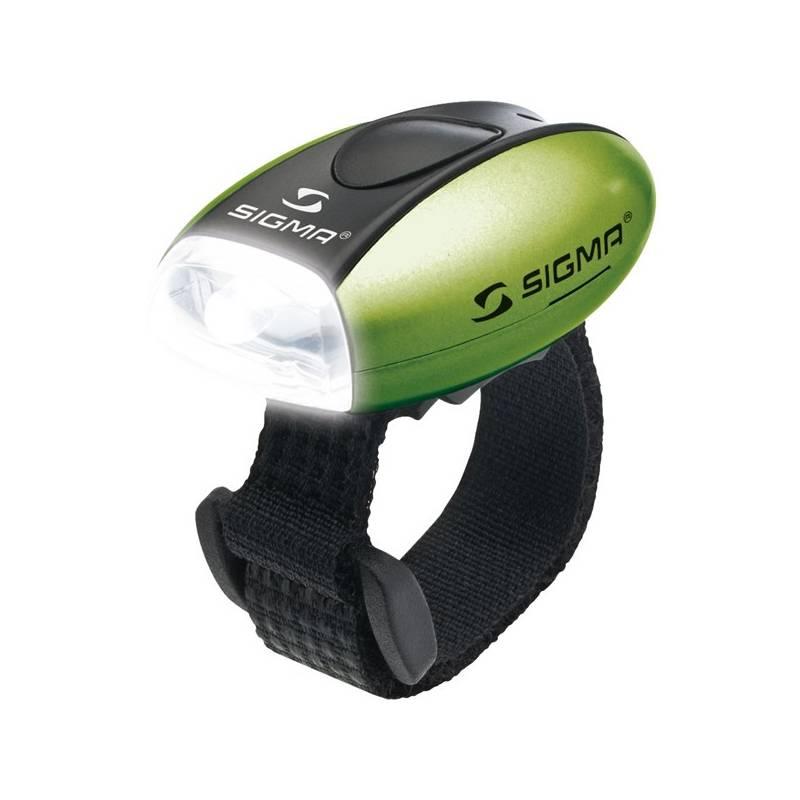 Svítilna Sigma Sport MICRO C3 bílá/zelená, svítilna, sigma, sport, micro, bílá, zelená