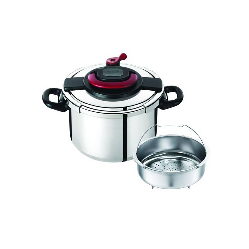 Tlakový hrnec Tefal P4371461 nerez (poškozený obal 2000010793), tlakový, hrnec, tefal, p4371461, nerez, poškozený, obal, 2000010793