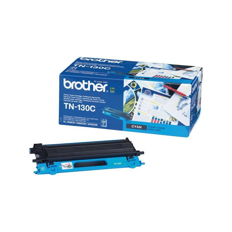 Toner Brother TN-130C, 1500 stran (TN130C) modrý, toner, brother, tn-130c, 1500, stran, tn130c, modrý