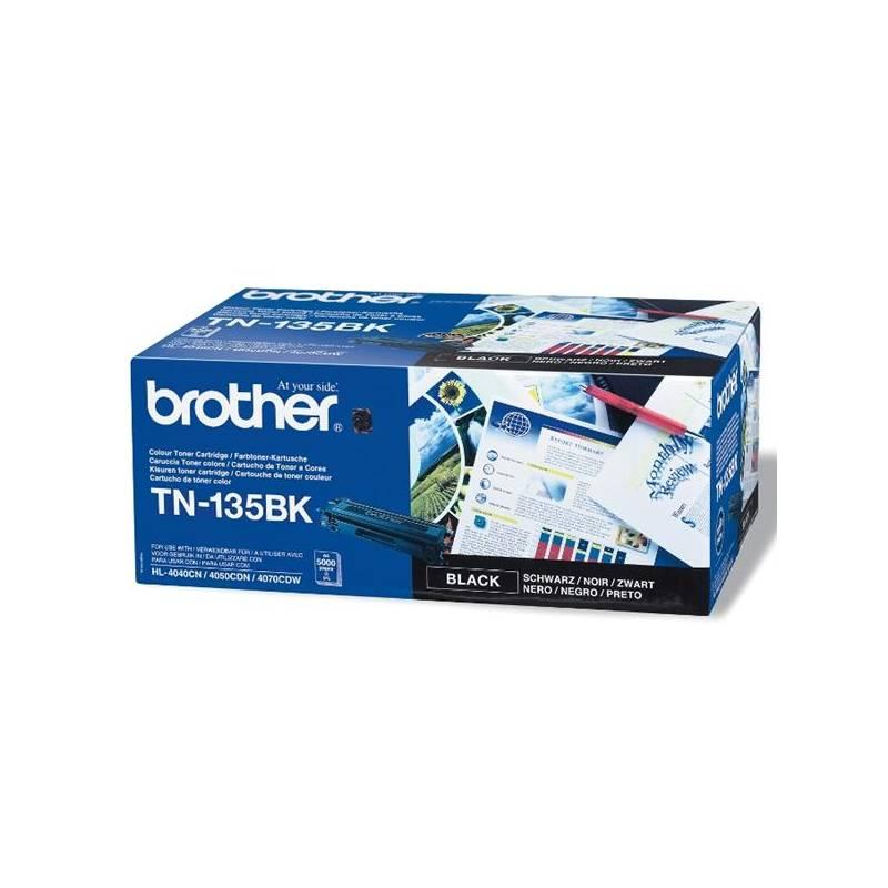 Toner Brother TN-135BK, 5000 stran (TN135BK) černý, toner, brother, tn-135bk, 5000, stran, tn135bk, černý