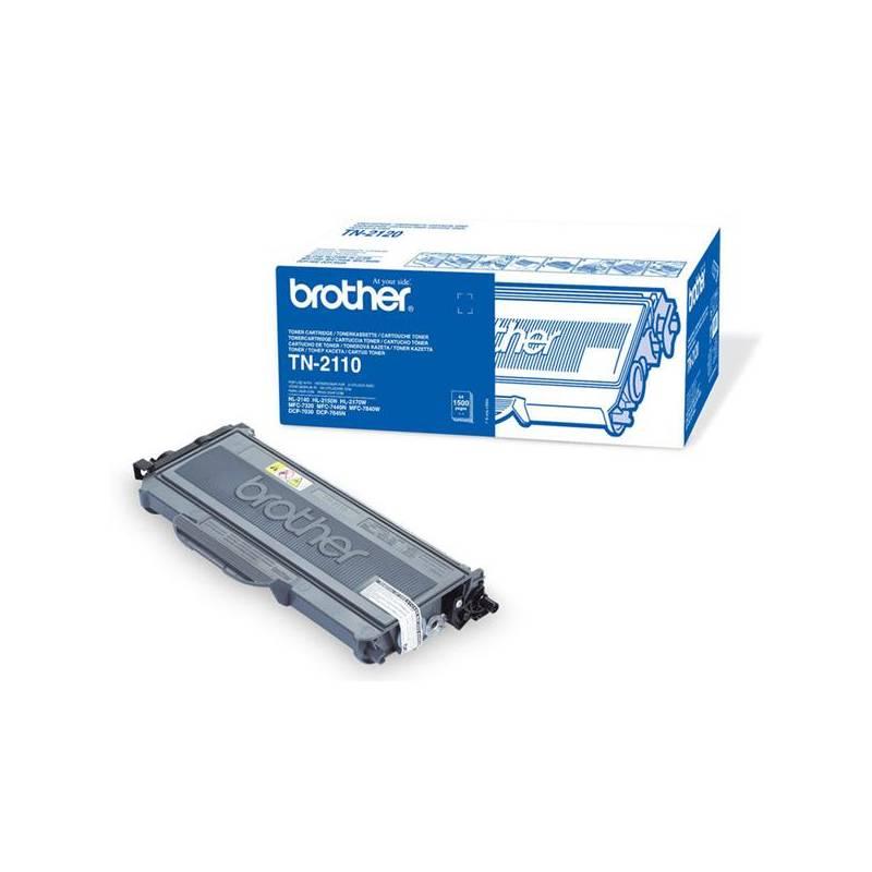 Toner Brother TN-2110, 1500 stran (TN2110) černý, toner, brother, tn-2110, 1500, stran, tn2110, černý