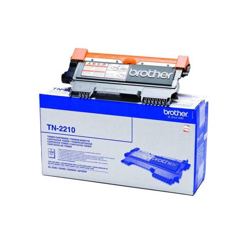 Toner Brother TN-2210, 1200 stran (TN2210) černý, toner, brother, tn-2210, 1200, stran, tn2210, černý