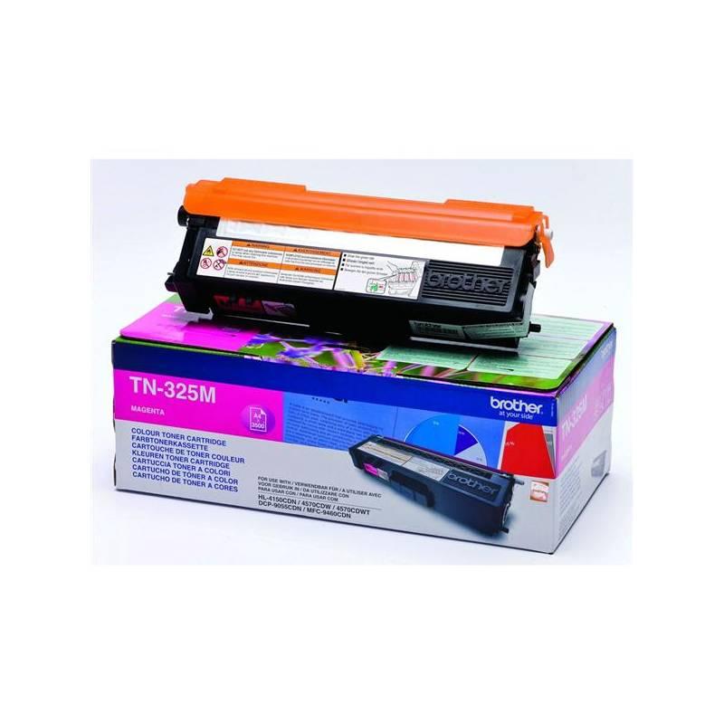 Toner Brother TN-320M, 1500 stran (TN320M) červený, toner, brother, tn-320m, 1500, stran, tn320m, červený