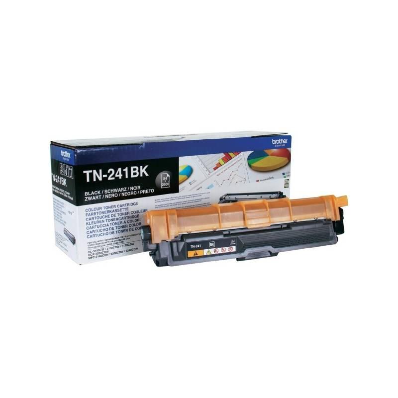 Toner Brother TN241BK, 2500str. (TN241BK) černý, toner, brother, tn241bk, 2500str, černý