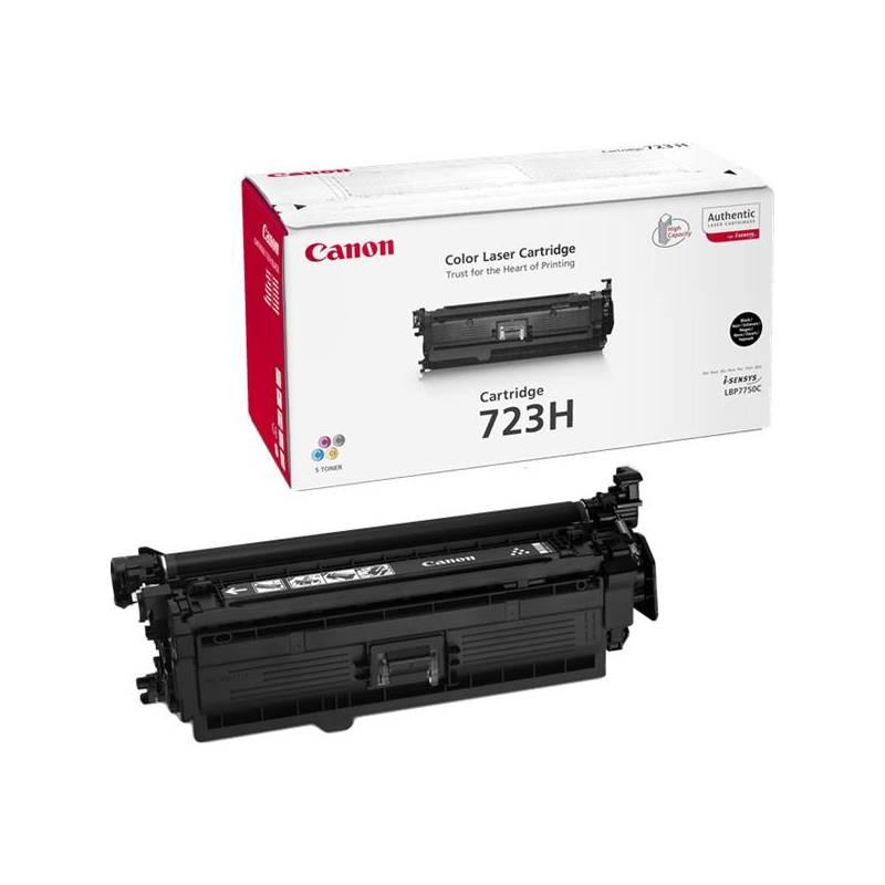 Toner Canon CRG-723H Bk, 10K stran (2645B002) černý, toner, canon, crg-723h, 10k, stran, 2645b002, černý