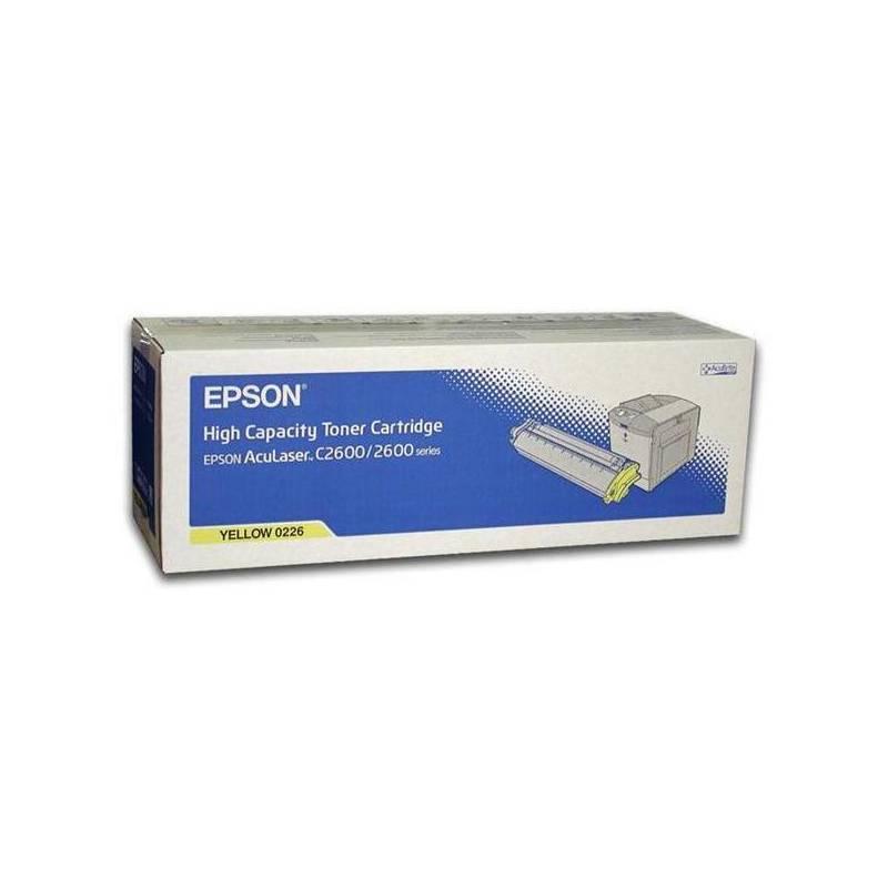 Toner Epson S050226, 5K stran (C13S050226) žlutý, toner, epson, s050226, stran, c13s050226, žlutý